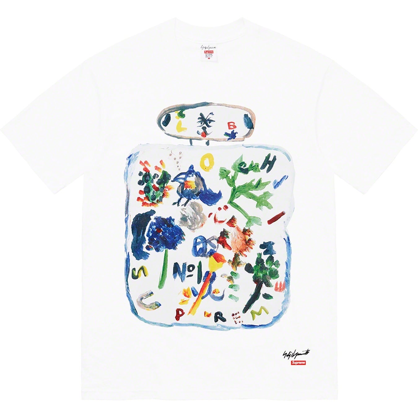 Supreme®/Yohji Yamamoto® Paint Tee view 4
